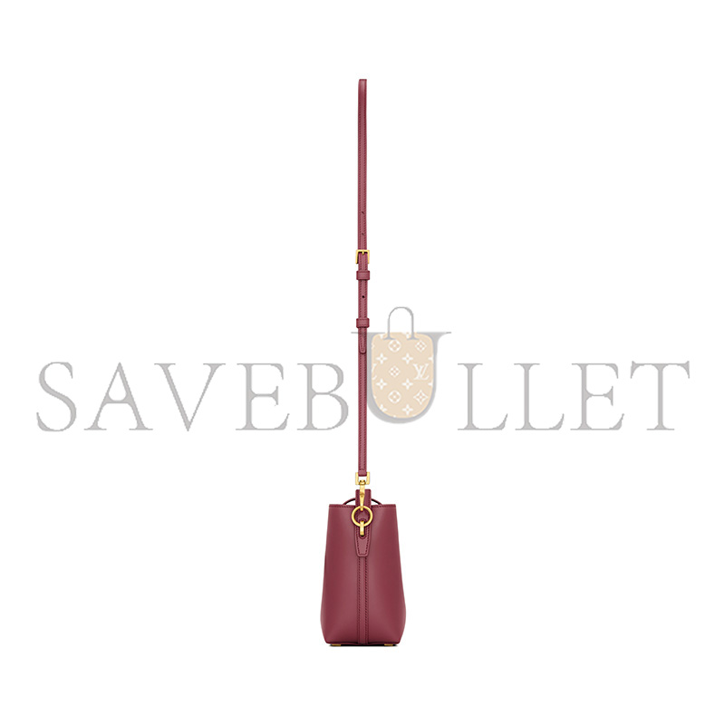 YSL LE 37 MINI IN SHINY LEATHER 7658702R20W6592 (15*13*6cm)